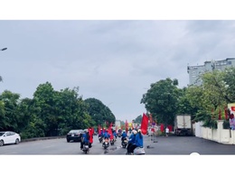 Xã Thiên Lộc ra quân tuyên truyền lưu động chào mừng ngày thành lập xã mới