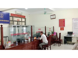Điểm Phục vụ hành chính công xã Minh Châu sẵn sàng phục vụ người dân ngay từ ngày đầu chính quyền địa phương hai cấp chính thức hoạt động.