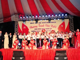 Phường Thanh Liệt: Tưng bừng chương trình văn nghệ chào mừng ngày thành lập phường