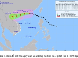 Chủ động ứng phó với bão số 3: GIÓ MẠNH, MƯA LỚN TỪ ĐÊM 21/7