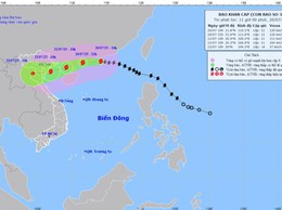 Bão số 3 mạnh lên cấp 11-12, giật cấp 15, cách Quảng Ninh-Hải Phòng khoảng 680km