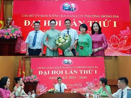 Đại hội Chi bộ cơ quan Uỷ ban Kiểm tra phường lần thứ I, Nhiệm kỳ 2025 - 2030