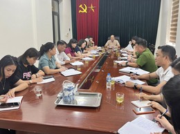 UBND phường Định Công chỉ đạo chủ động các biện pháp ứng phó với cơn bão số 3