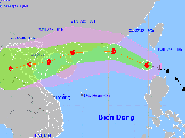 Bão số 3 (bão WIPHA) rất mạnh, di chuyển nhanh phạm vi, cường độ ảnh hưởng rất rộng và nguy hiểm