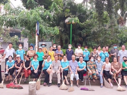 Các khu dân cư, tổ dân phố phường Đống Đa ra quân 