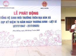 Xã Phù Đổng ra quân vệ sinh môi trường đảm bảo “Sáng - xanh - sạch - đẹp”