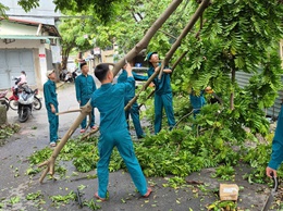 Phường Long Biên chủ động ứng phó với cơn bão số 3, đảm bảo an toàn cho nhân dân