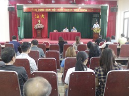 UBND phường Tây Mỗ họp triển khai một số nhiệm vụ với các Tổ dân phố trên địa bàn phường