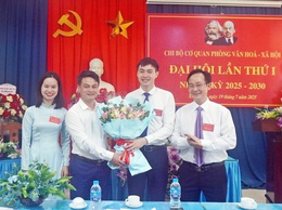 Chi bộ Phòng Văn hóa – Xã hội xã Xuân Mai đã tổ chức thành công Đại hội lần thứ nhất, nhiệm kỳ 2025–2030