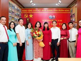 Đại hội chi bộ Phòng Văn hoá – Xã hội lần thứ I, nhiệm kỳ 2025-2030 thành công tốt đẹp