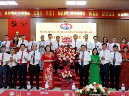 Đại hội Đảng bộ các cơ quan Đảng xã Đại Thanh lần thứ I, nhiệm kỳ 2025 - 2030 thành công tốt đẹp