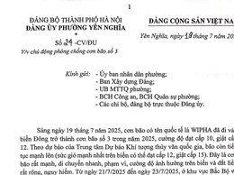 Phường Yên Nghĩa chủ động ứng phó với cơn bão số 3