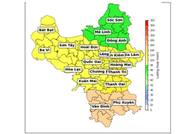 TIN DỰ BÁO MƯA LỚN THÀNH PHỐ HÀ NỘI (21h00 ngày 21/7/2025)