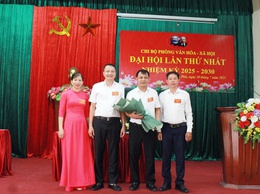 Chi bộ phòng Văn hoá – Xã hội xã Trần Phú: triển khai phương hướng, mục tiêu, nhiệm vụ, giải pháp nhiệm kỳ 2025-2030