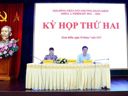  HĐND phường Hoàn Kiếm thông qua các nghị quyết quan trọng