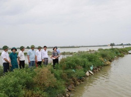 ĐOÀN LÃNH ĐẠO XÃ CỔ ĐÔ KIỂM TRA CÔNG TÁC PHÒNG CHỐNG CƠN BÃO SỐ 3 TẠI MỘT SỐ THÔN, ĐƠN VỊ TRÊN ĐỊA BÀN XÃ