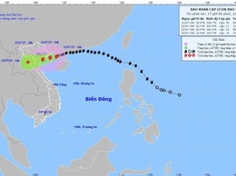 
DỰ BÁO, TRƯA ĐẾN CHIỀU MAI (22/07), BÃO SỐ 3 ĐỔ BỘ VÀO KHU VỰC TỪ HẢI PHÒNG - THANH HÓA