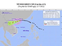 TIN BÃO KHẨN CẤP( Cơn bão số 3)