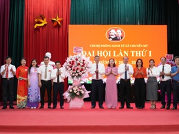Đại hội 5 chi bộ trực thuộc Đảng uỷ UBND xã Chuyên Mỹ thành công tốt đẹp