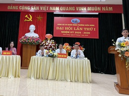 Đại hội Đảng bộ cơ quan UBND phường Kiến Hưng lần thứ Nhất, nhiệm kỳ 2025- 2030 thành công tốt đẹp