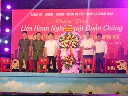 Xã Xuân Mai tưng bừng tổ chức chương trình liên hoan nghệ thuật với chủ đề: “Xuân Mai - Khát vọng vươn mình trong kỷ nguyên mới”