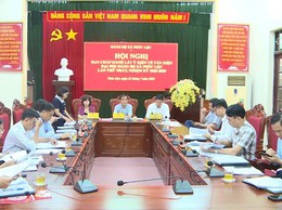 Ban Chấp hành Đảng bộ xã Phúc Lộc tổ chức Hội nghị lấy ý kiến vào dự thảo Văn kiện Đại hội Đảng bộ xã lần thứ I, nhiệm kỳ 2025–2030