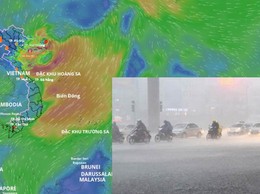 Dự báo Hà Nội và 5 tỉnh mưa to nhất do bão số 3 Wipha, cảnh báo thời tiết nguy hiểm