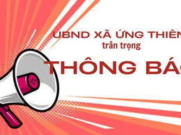 UBND xã Ứng Thiên triển khai mạnh mẽ việc tiếp nhận, giải quyết thủ tục hành chính trực tuyến