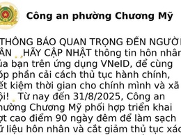 Chương Mỹ tiếp tục thực hiện cao điểm 90 ngày đêm làm sạch dữ liệu, cắt giảm thủ tục xác nhận tình trạng hôn nhân