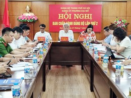 Hội nghị Ban Chấp hành Đảng bộ phường Đại Mỗ lần thứ II