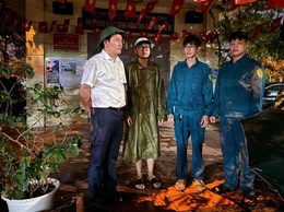 Phường Giảng Võ: các hộ dân nhà G6a di dời ngay trong đêm tới nơi tạm trú an toàn
