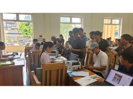 Phòng giao dịch Ngân hàng Chính sách xã hội Phúc Thọ đảm bảo duy trì lịch giao dịch cố định tại các điểm giao dịch của xã Phúc Lộc sau khi sắp xếp đơn vị hành chính từ ngày 01/7/2025