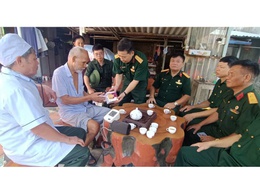 HỘI CỰU CHIẾN BINH XÃ SÓC SƠN THĂM KHÁM SỨC KHOẺ VÀ TẶNG QUÀ HỘI VIÊN