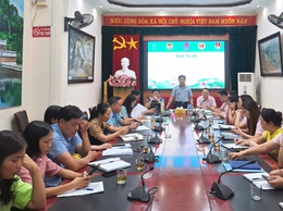 Ngân hàng CSXH Sơn Tây ký hợp đồng ủy thác vay vốn với các tổ chức chính trị - xã hội trên địa bàn phường