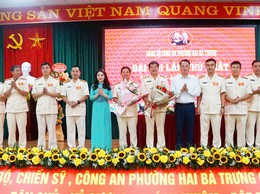 Đảng bộ Công an phường Hai Bà Trưng đoàn kết, hoàn thành xuất sắc mọi nhiệm vụ