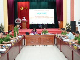 Hội nghị hướng dẫn triển khai công tác PCCC và CNCH trên địa bàn xã