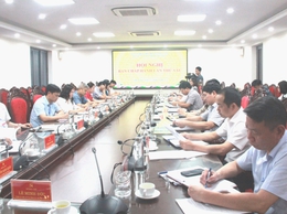 Xã Thạch Thất tổ chức hội nghị Ban chấp hành Đảng bộ xã lần thứ sáu