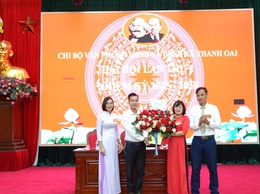 Đại hội Chi bộ Văn phòng HĐND và UBND xã Thanh Oai lần thứ Nhất, nhiệm kỳ 2025 - 2030