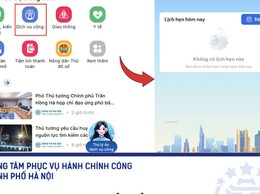 Cách thức lấy số dịch vụ công trực tuyến qua ứng dụng iHanoi