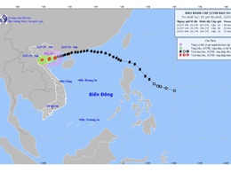 Tin mới nhất bão số 3 Wipha: Tâm bão rất gần Hải Phòng - Hưng Yên - Ninh Bình