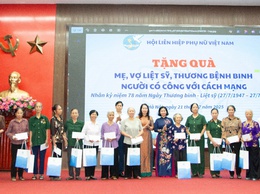 Chủ tịch Hội Liên hiệp Phụ nữ Việt Nam – Nguyễn Thị Tuyến thăm và tặng quà Mẹ Việt Nam anh hùng, nữ thương binh, bệnh binh, thân nhân liệt sĩ phường Chương Mỹ