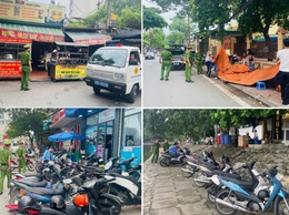 Công an phường Phương Liệt tăng cường xử lý vi phạm trật tự đô thị, đảm bảo an ninh trật tự