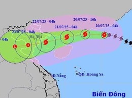 Những tác động đầu tiên của bão số 3 WIPHA trên địa bàn xã Đại Thanh