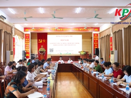 Đảng ủy xã Kiều Phú tổ chức hội nghị Giao ban với Bí thư Chi bộ các trường học trên địa bàn xã