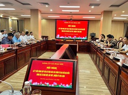 Đảng uỷ xã Hoài Đức tổ chức hội nghị lấy ý kiến đóng góp vào dự thảo báo cáo chính trị Đại hội đại biểu Đảng bộ xã Hoài Đức lần thứ I, nhiệm kỳ 2025-2030