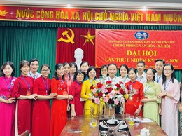 Chi bộ Phòng Văn hóa - Xã hội trực thuộc Đảng bộ UBND xã Thường Tín tổ chức thành công Đại hội Chi bộ lần thứ I, nhiệm kỳ 2025 –2030