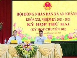 Kỳ họp thứ hai HĐND xã An Khánh, khóa XXI, nhiệm kỳ 2021 - 2026