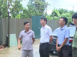Hát Môn tiếp tục xử lý tình trạng vi phạm pháp luật về đất đai