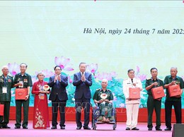 Tổng Bí thư Tô Lâm: Chăm lo, thực hiện chính sách ưu đãi người có công là bổn phận, nhiệm vụ thường xuyên, lâu dài