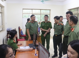 Công an Hà Nội: Kiểm tra thực tế tại Công an phường Đống Đa và Công an phường Ô Chợ Dừa